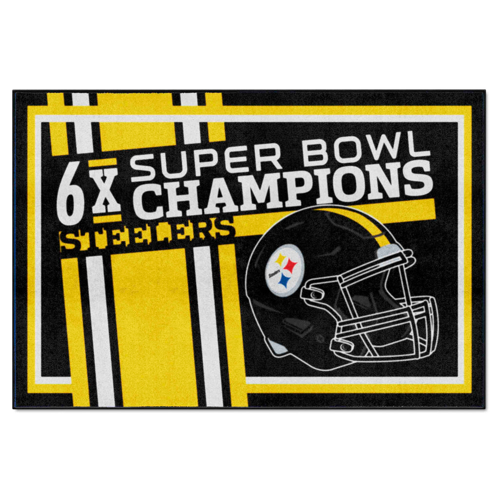 NFL - Pittsburgh Steelers 5x8 Rug