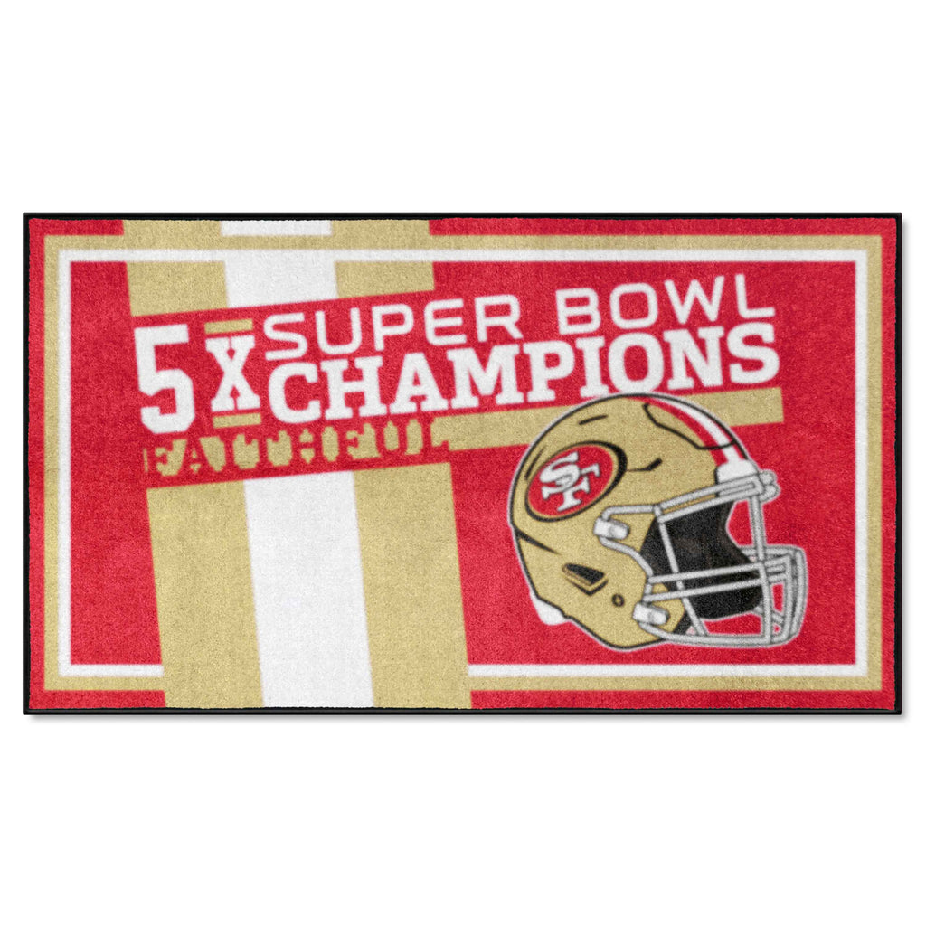 NFL - San Francisco 49ers 3X5AREARUG