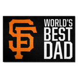 MLB - San Francisco Giants Starter Mat - World's Best Dad