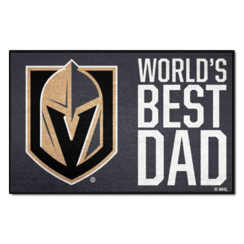 NHL - Vegas Golden Knights Starter Mat - World's Best Dad