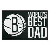 NBA - Brooklyn Nets Starter Mat - World's Best Dad