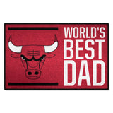 NBA - Chicago Bulls Starter Mat - World's Best Dad