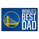 NBA - Golden State Warriors Starter Mat - World's Best Dad