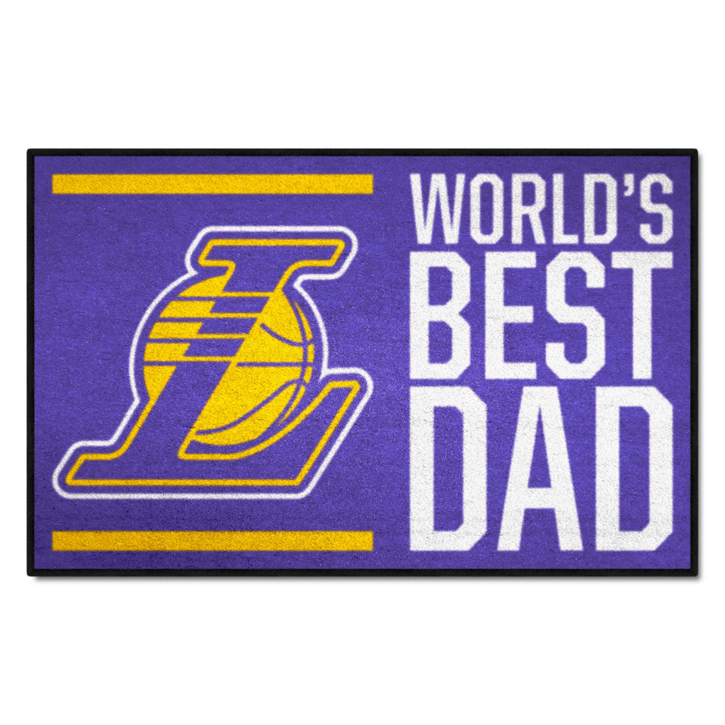 NBA - Los Angeles Lakers Starter Mat - World's Best Dad