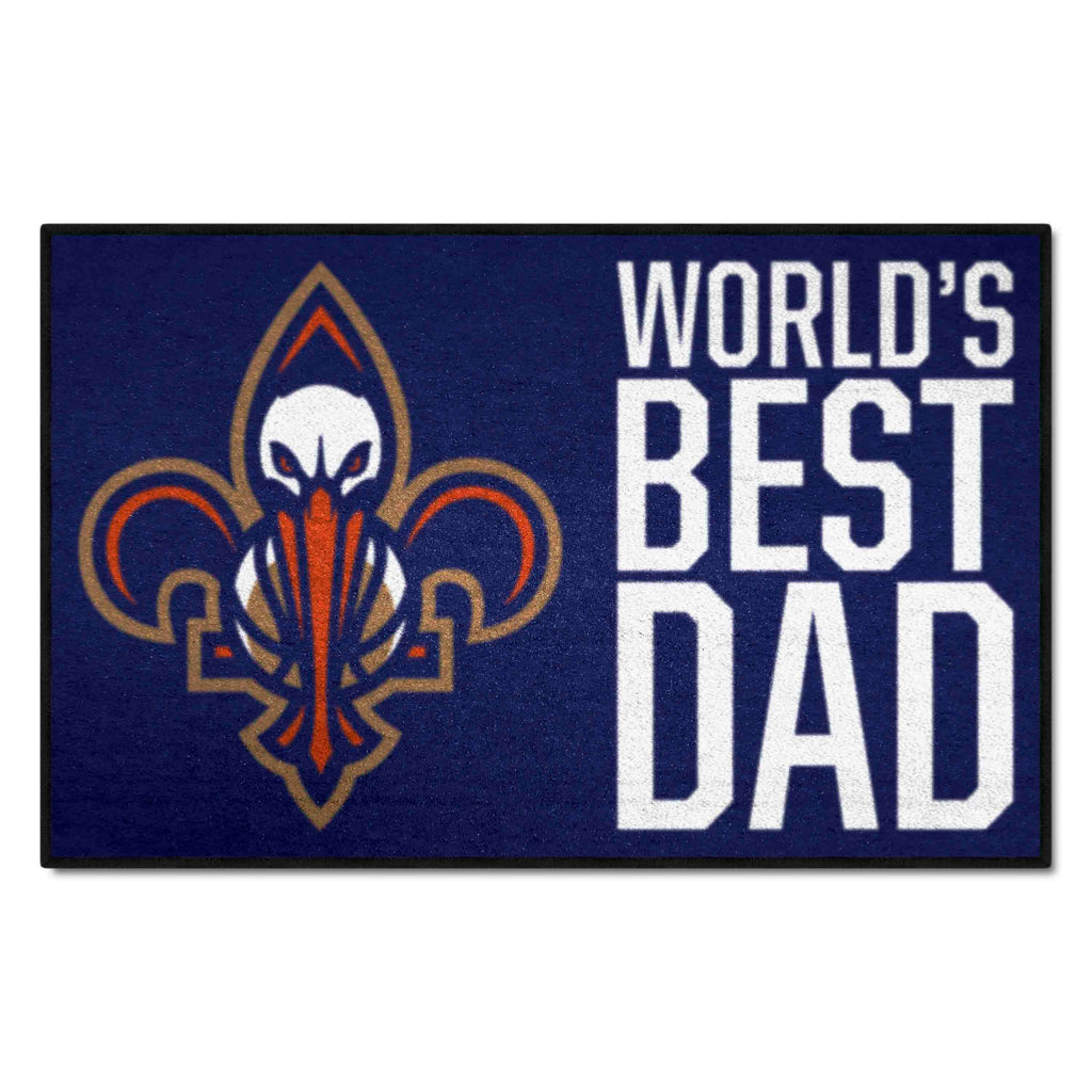 NBA - New Orleans Pelicans Starter Mat - World's Best Dad