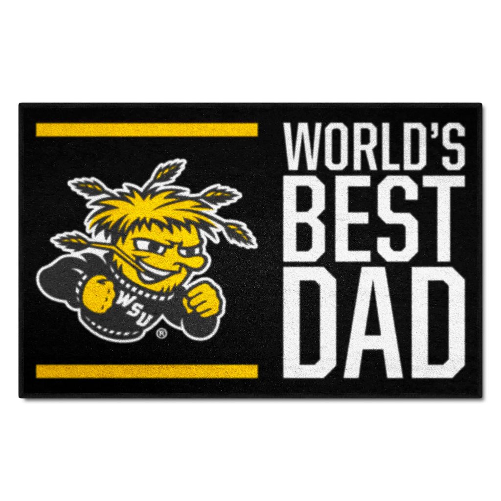 Wichita State University Starter Mat - World's Best Dad