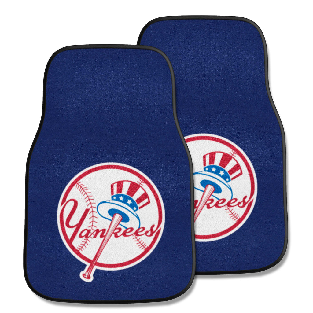 MLB - New York Yankees 2-pc Carpet Car Mat Set