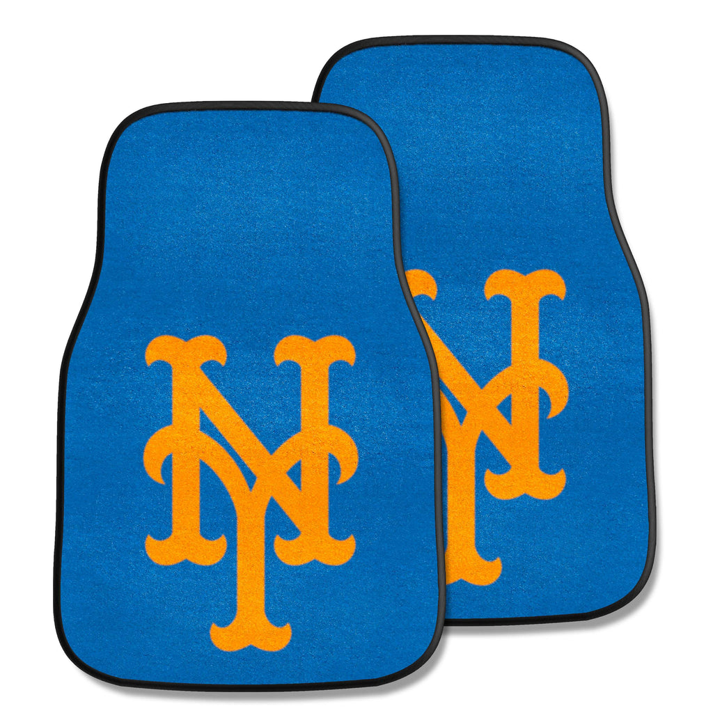 MLB - New York Mets 2-pc Carpet Car Mat Set