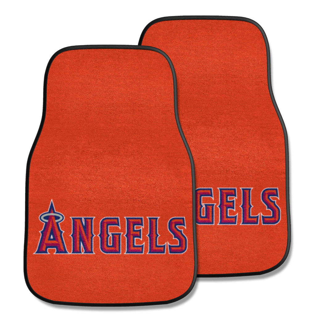 MLB - Los Angeles Angels 2-pc Carpet Car Mat Set