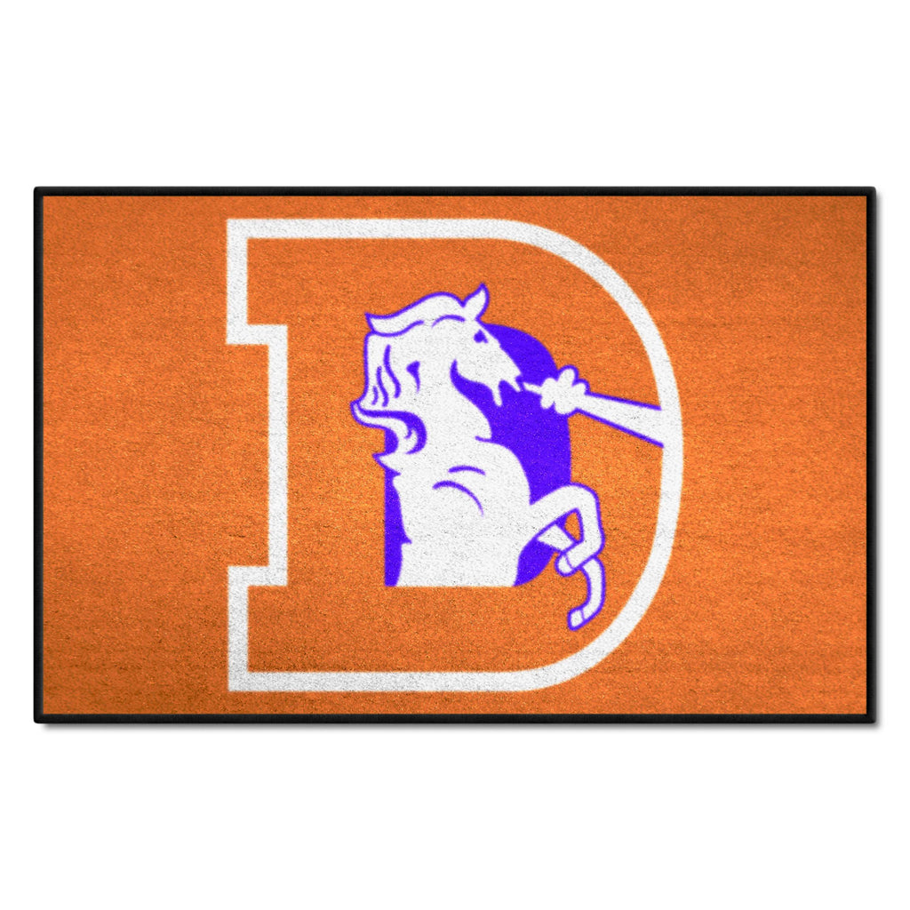 NFLV - Denver Broncos Starter Mat - Retro