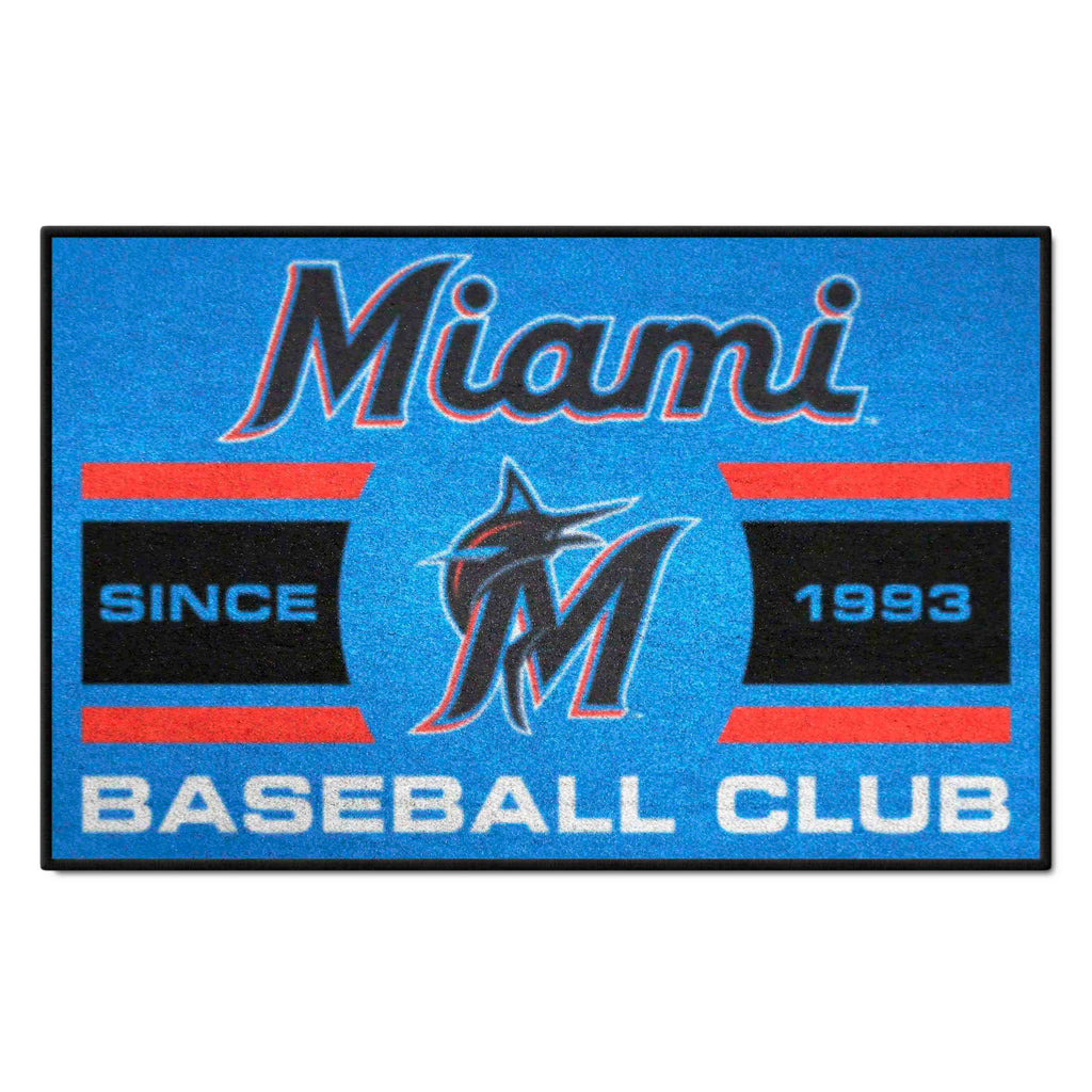 MLB - Florida Marlins Starter Mat - Uniform