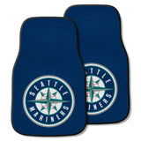 MLB - Seattle Mariners 2-pc Carpet Car Mat Set