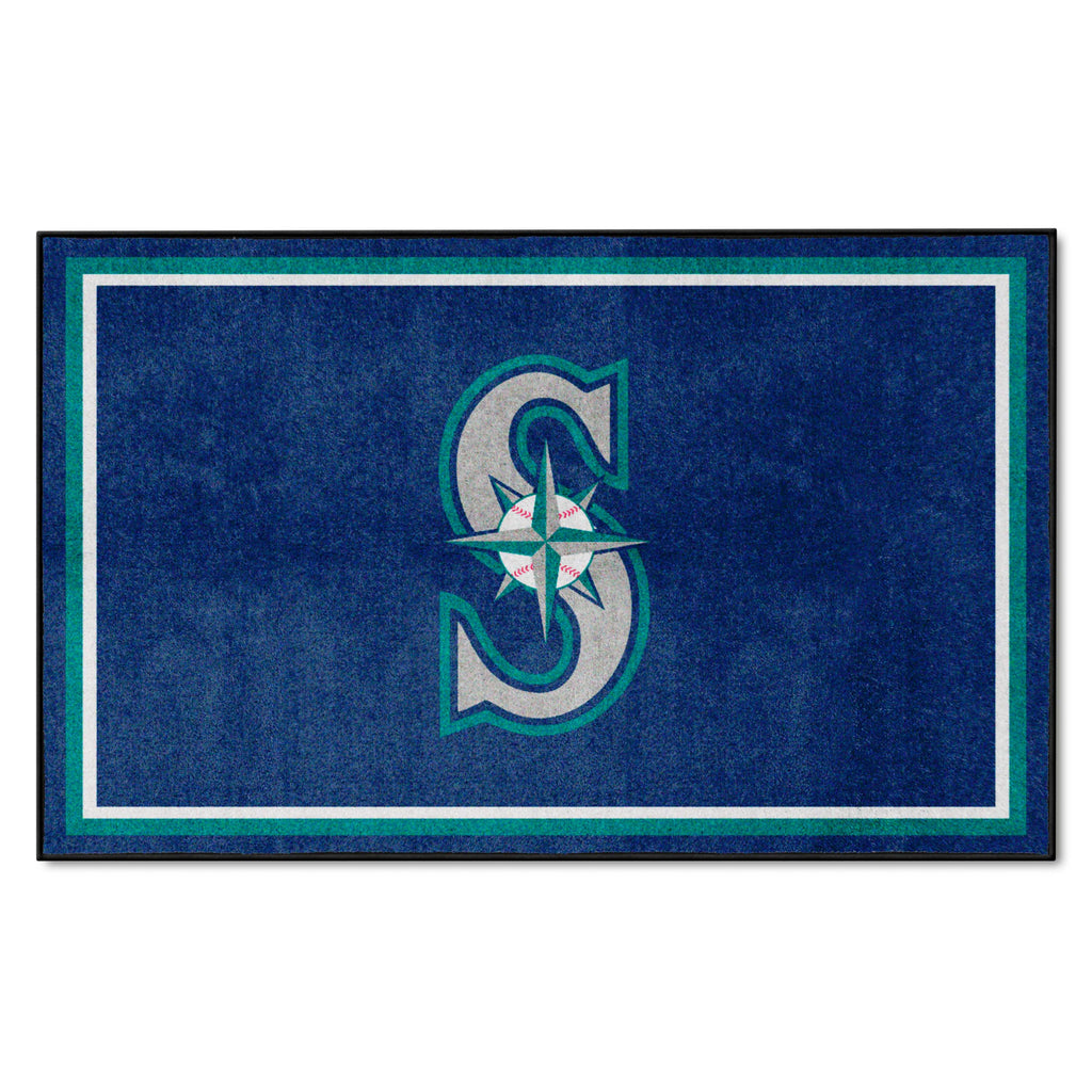 MLB - Seattle Mariners 4x6 Rug