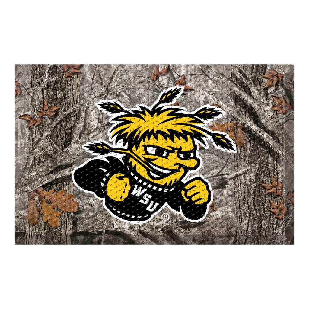 Wichita State University Camo Scraper Mat