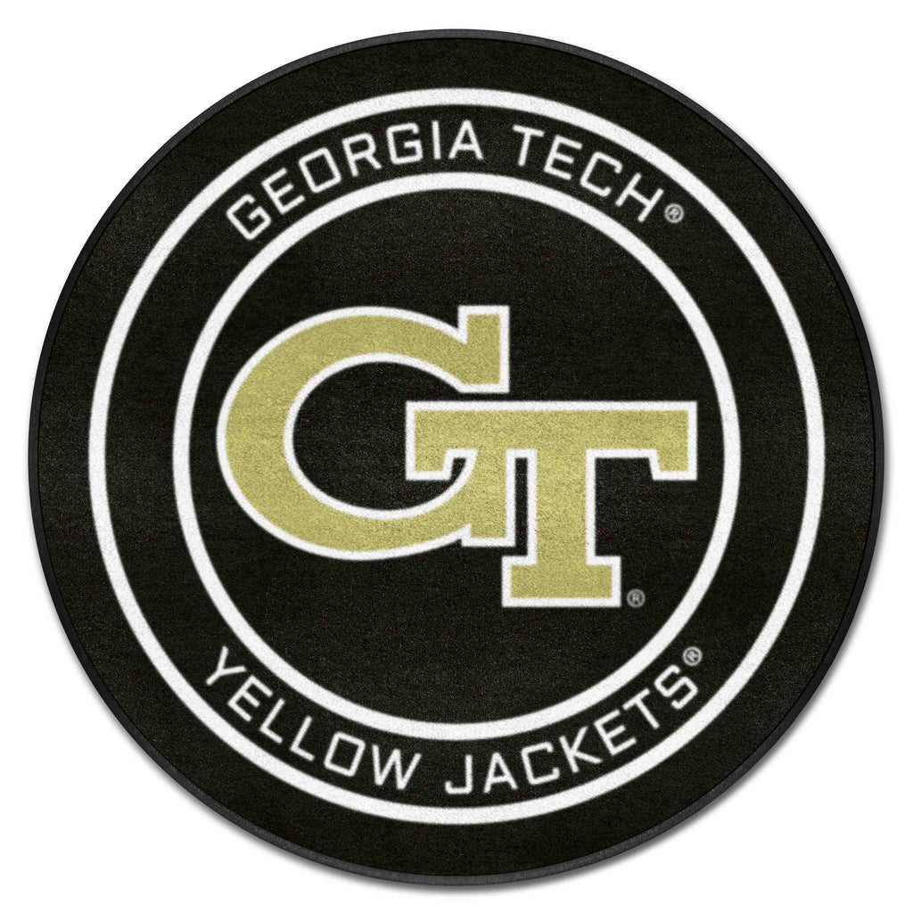 Georgia Tech Puck Mat