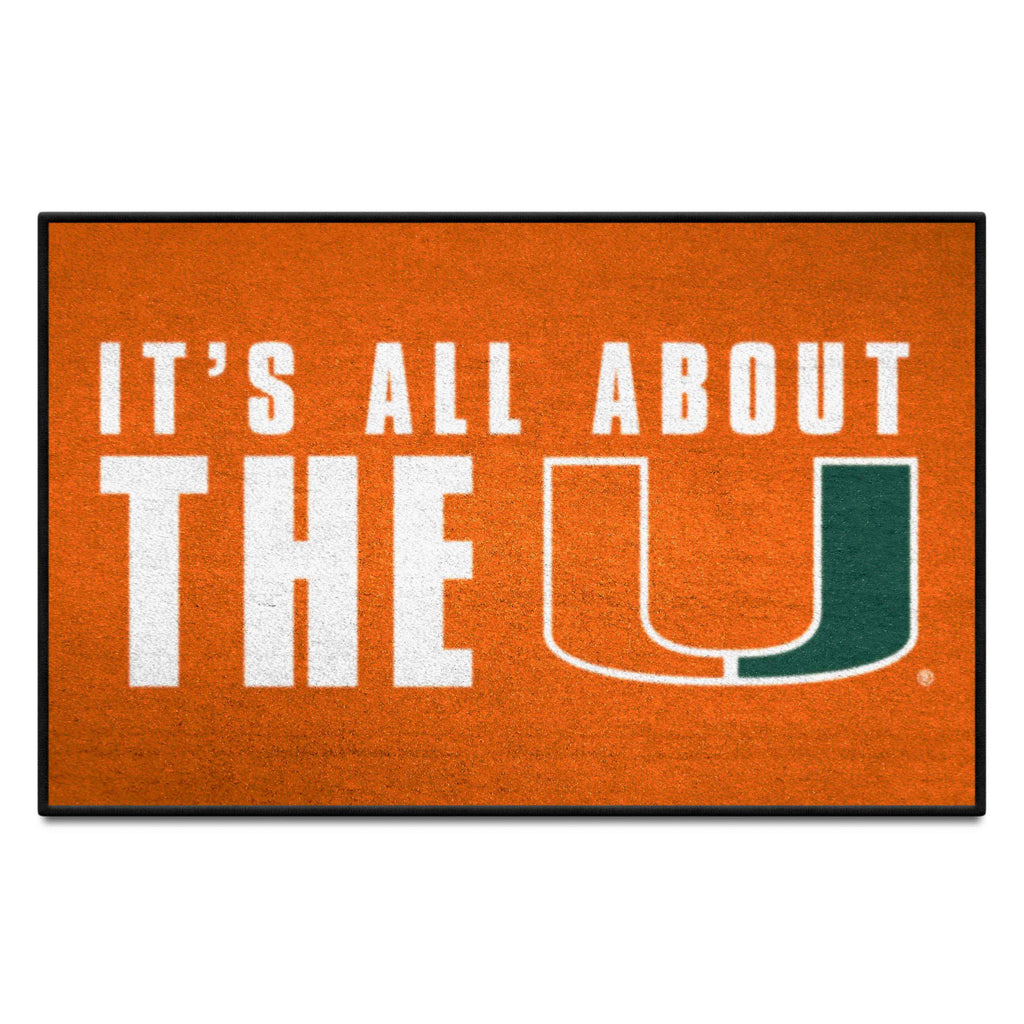 University of Miami Starter Mat - Slogan