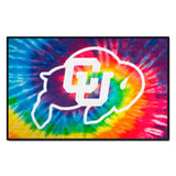 University of Colorado Starter Mat - Tie Dye