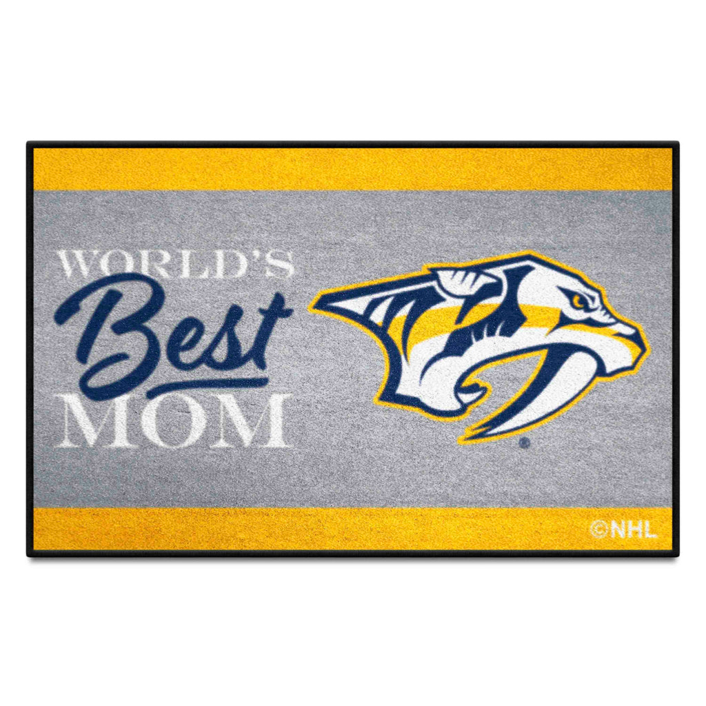 NHL - Nashville Predators Starter Mat - World's Best Mom