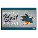 NHL - San Jose Sharks Starter Mat - World's Best Mom