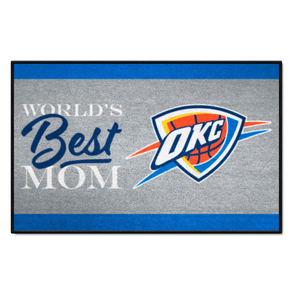 NBA - Oklahoma City Thunder Starter Mat - World's Best Mom