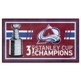 NHL - Colorado Avalanche 3X5AREARUG