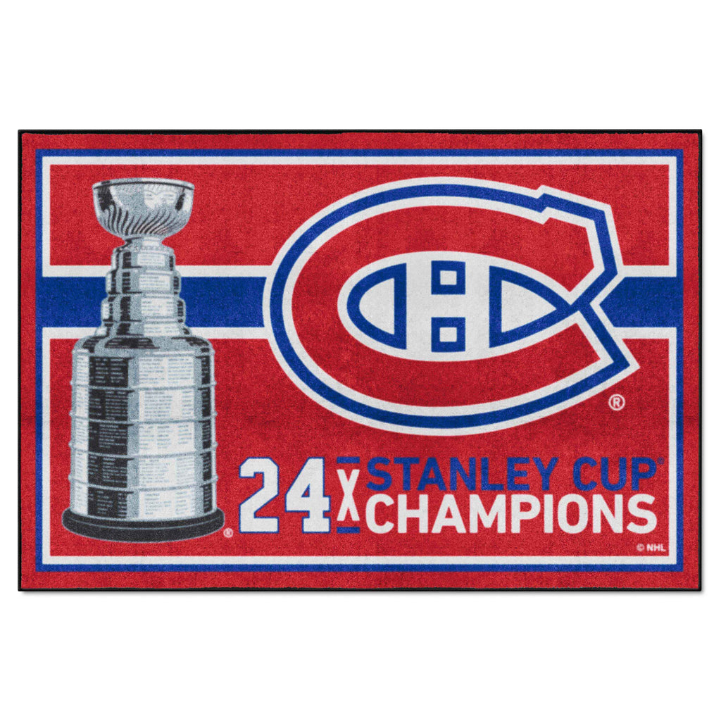 NHL - Montreal Canadiens 5x8 Rug