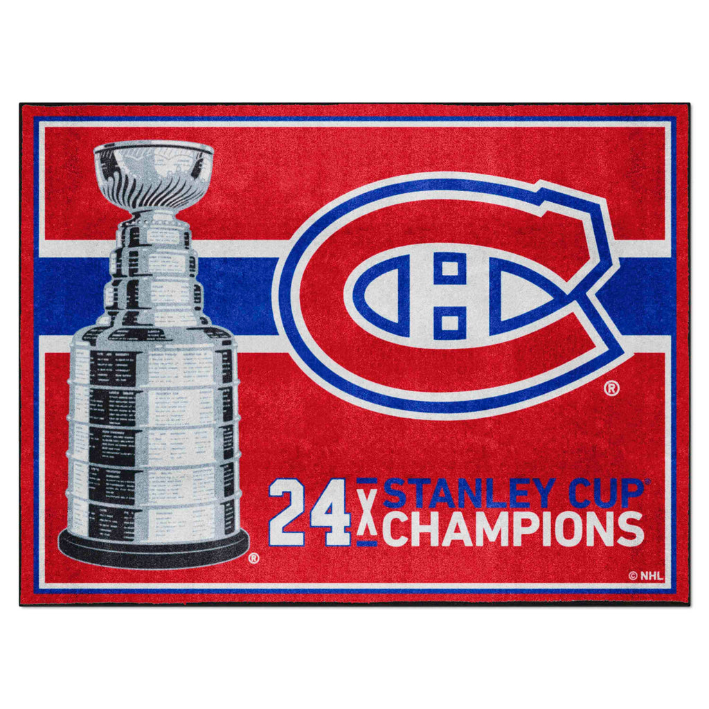 NHL - Montreal Canadiens 8x10 Rug