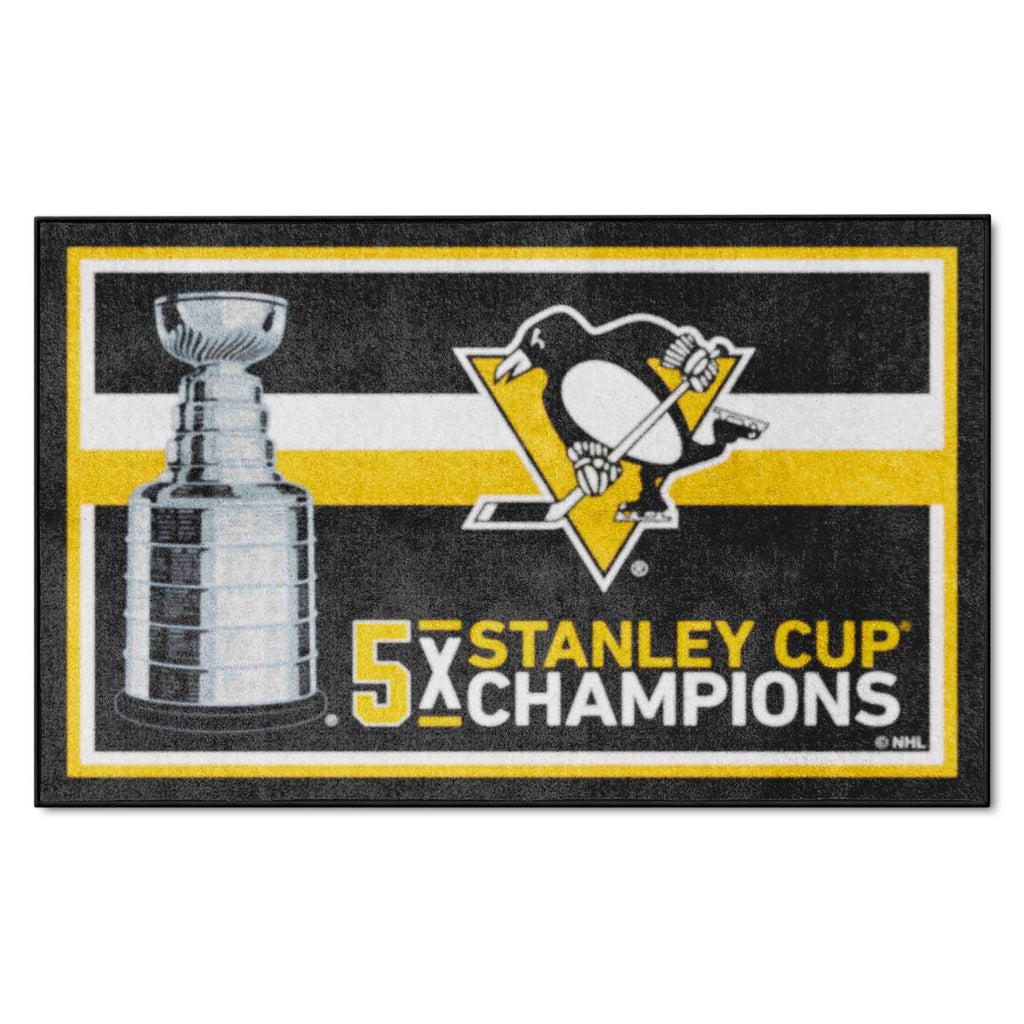 NHL - Pittsburgh Penguins 4x6 Rug