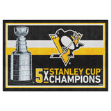 NHL - Pittsburgh Penguins 5x8 Rug