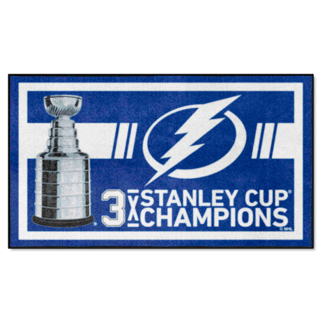 NHL - Tampa Bay Lightning 3X5AREARUG