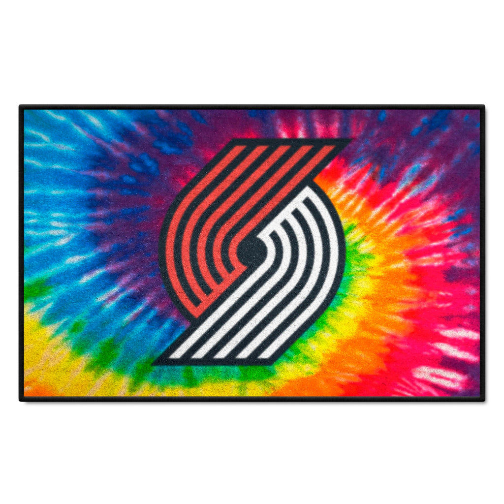 NBA - Portland Trail Blazers Starter Mat - Tie Dye