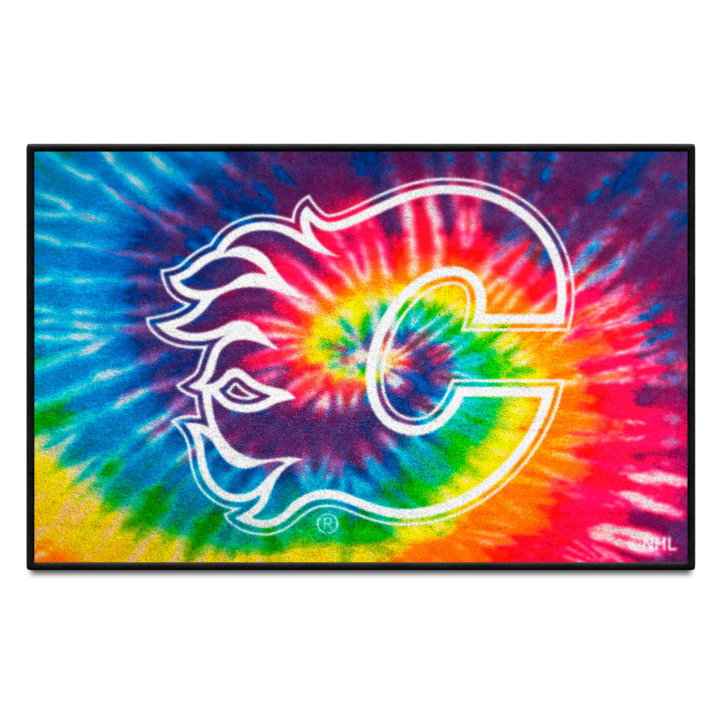 NHL - Calgary Flames Starter Mat - Tie Dye