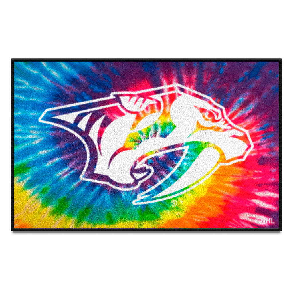 NHL - Nashville Predators Starter Mat - Tie Dye