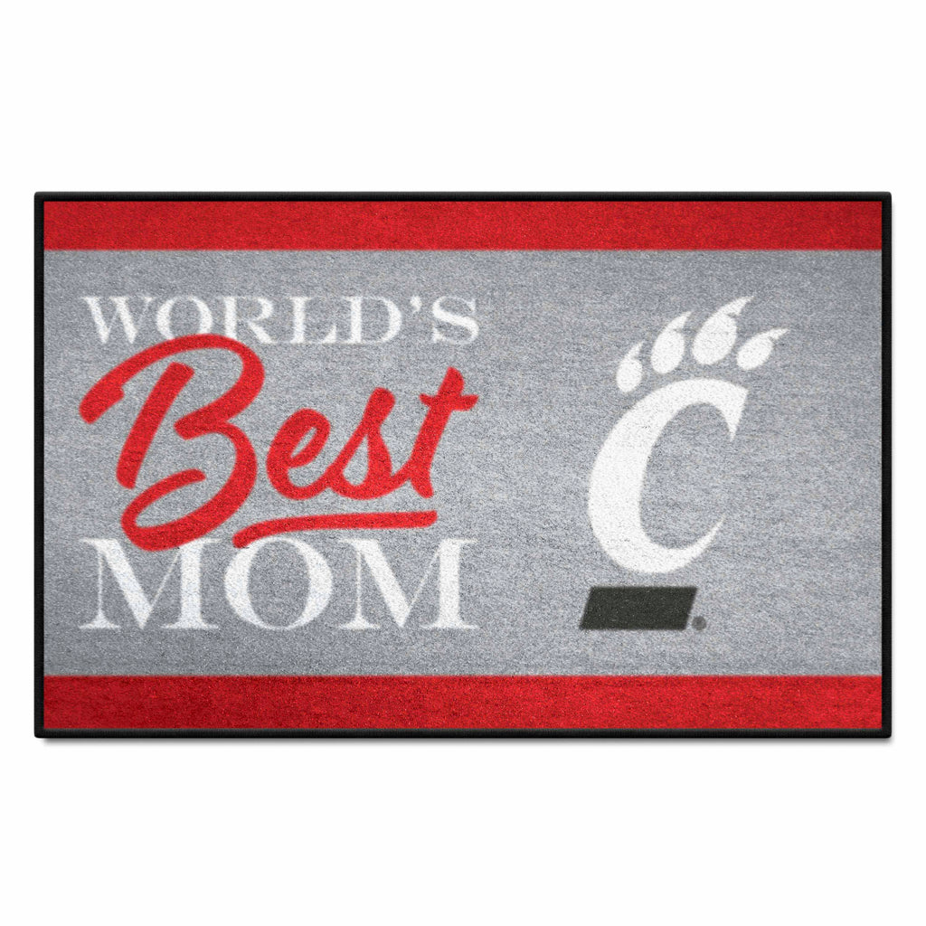 University of Cincinnati Starter Mat - World's Best Mom