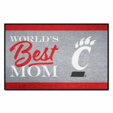 University of Cincinnati Starter Mat - World's Best Mom