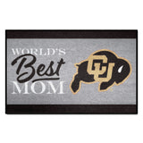 University of Colorado Starter Mat - World's Best Mom