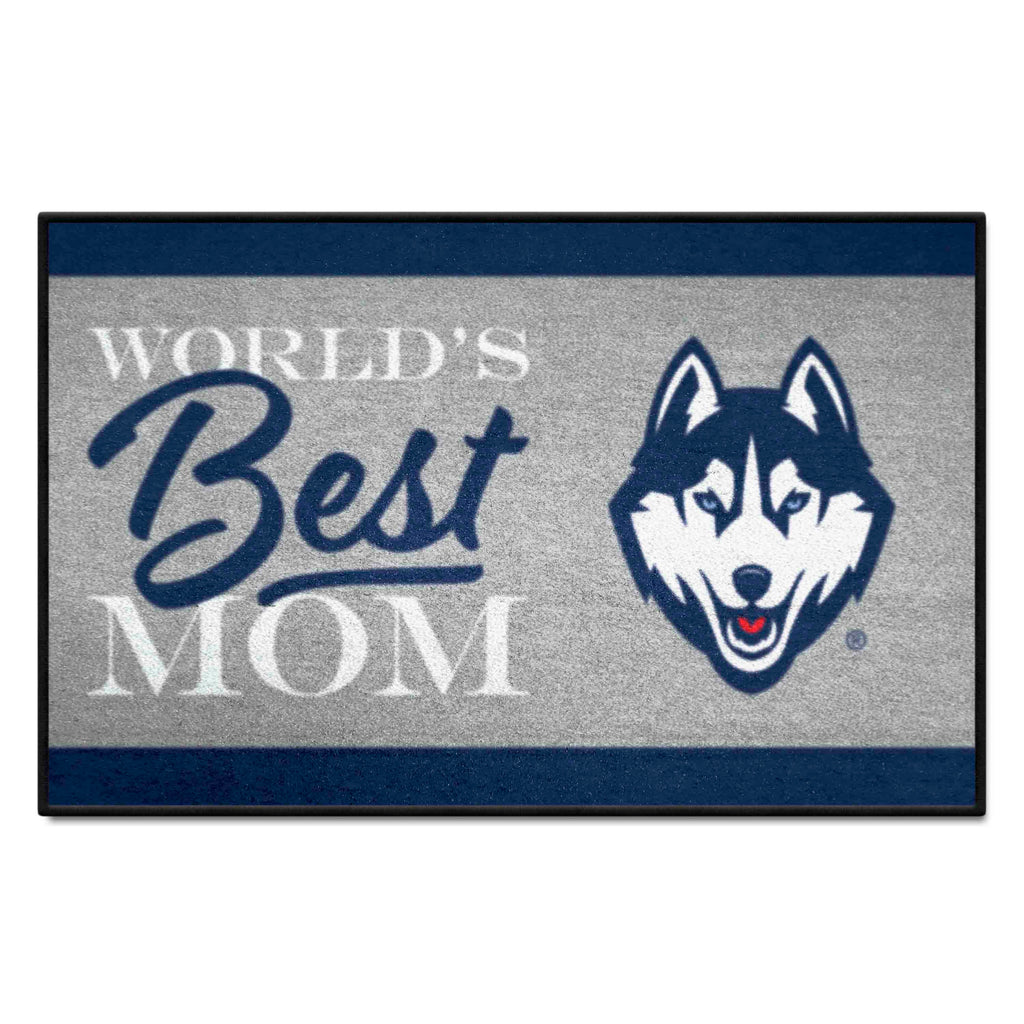 University of Connecticut Starter Mat - World's Best Mom