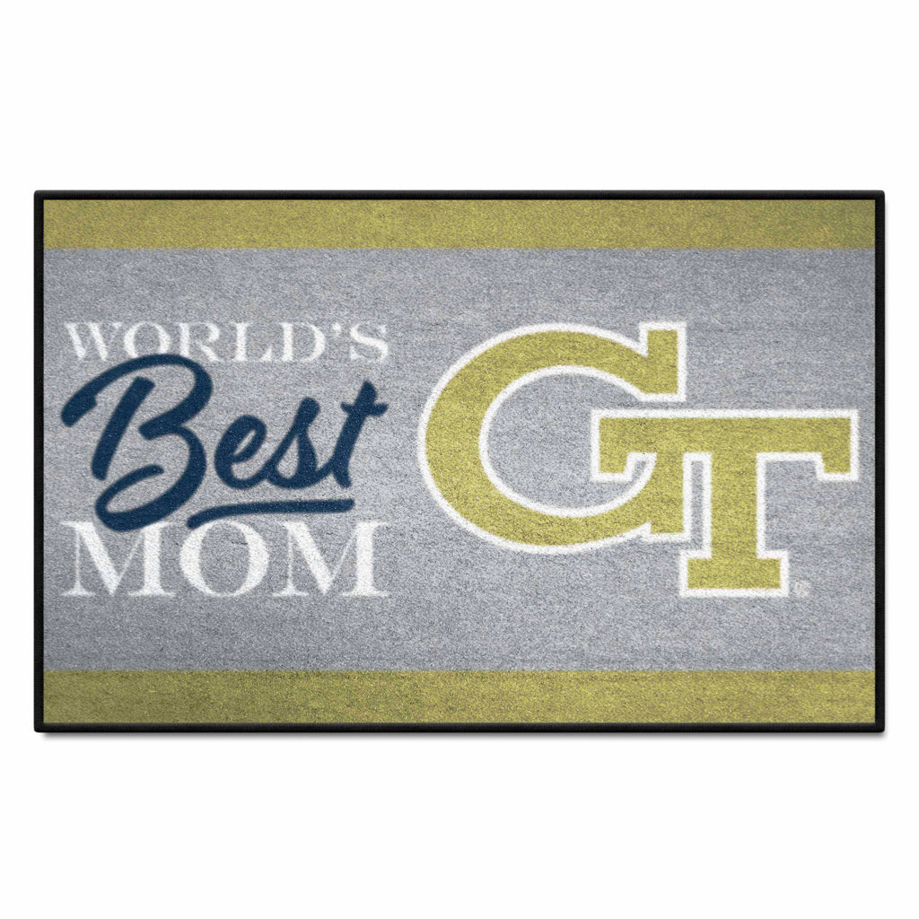 Georgia Tech Starter Mat - World's Best Mom