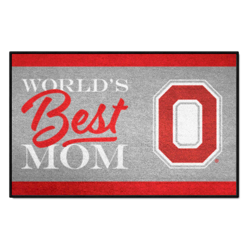 Ohio State University Starter Mat - World's Best Mom