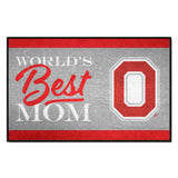 Ohio State University Starter Mat - World's Best Mom