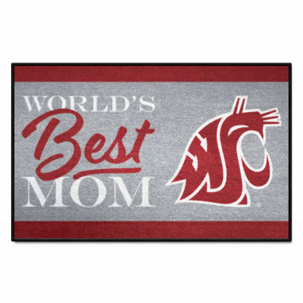 Washington State University Starter Mat - World's Best Mom