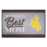 University of Wyoming Starter Mat - World's Best Mom