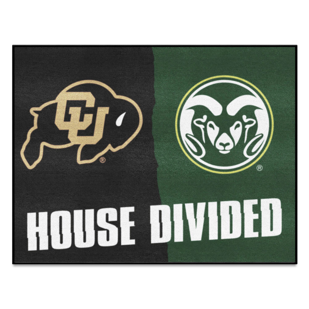 House Divided Mat - Colorado / Colorado State