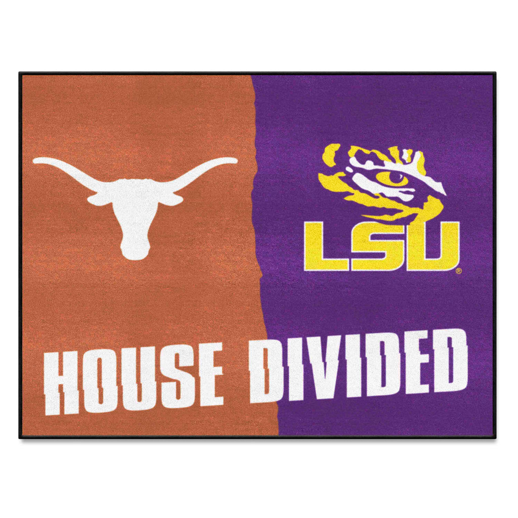 House Divided Mat - Texas / LSU