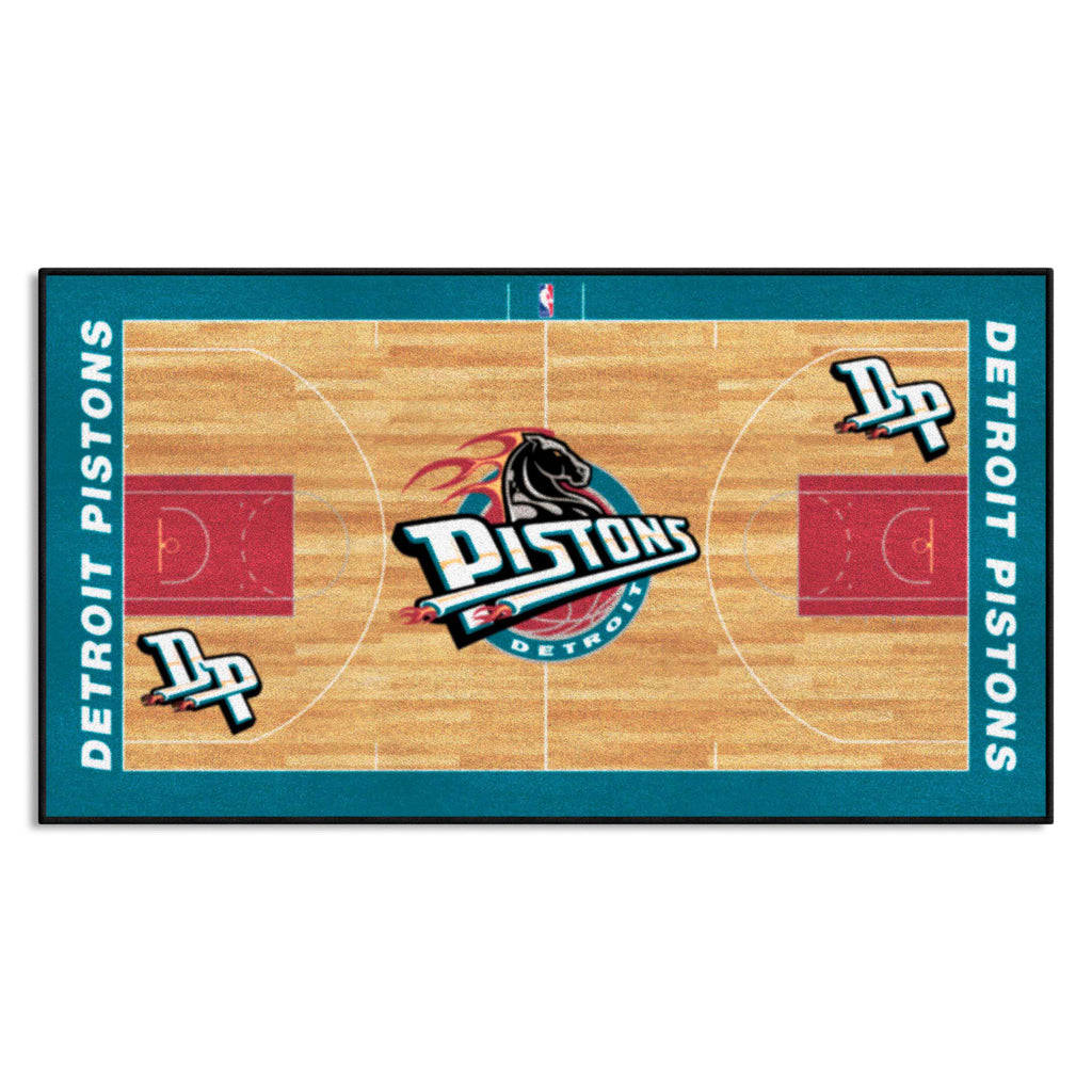 NBAV ? Detroit Pistons NBA Court Runner