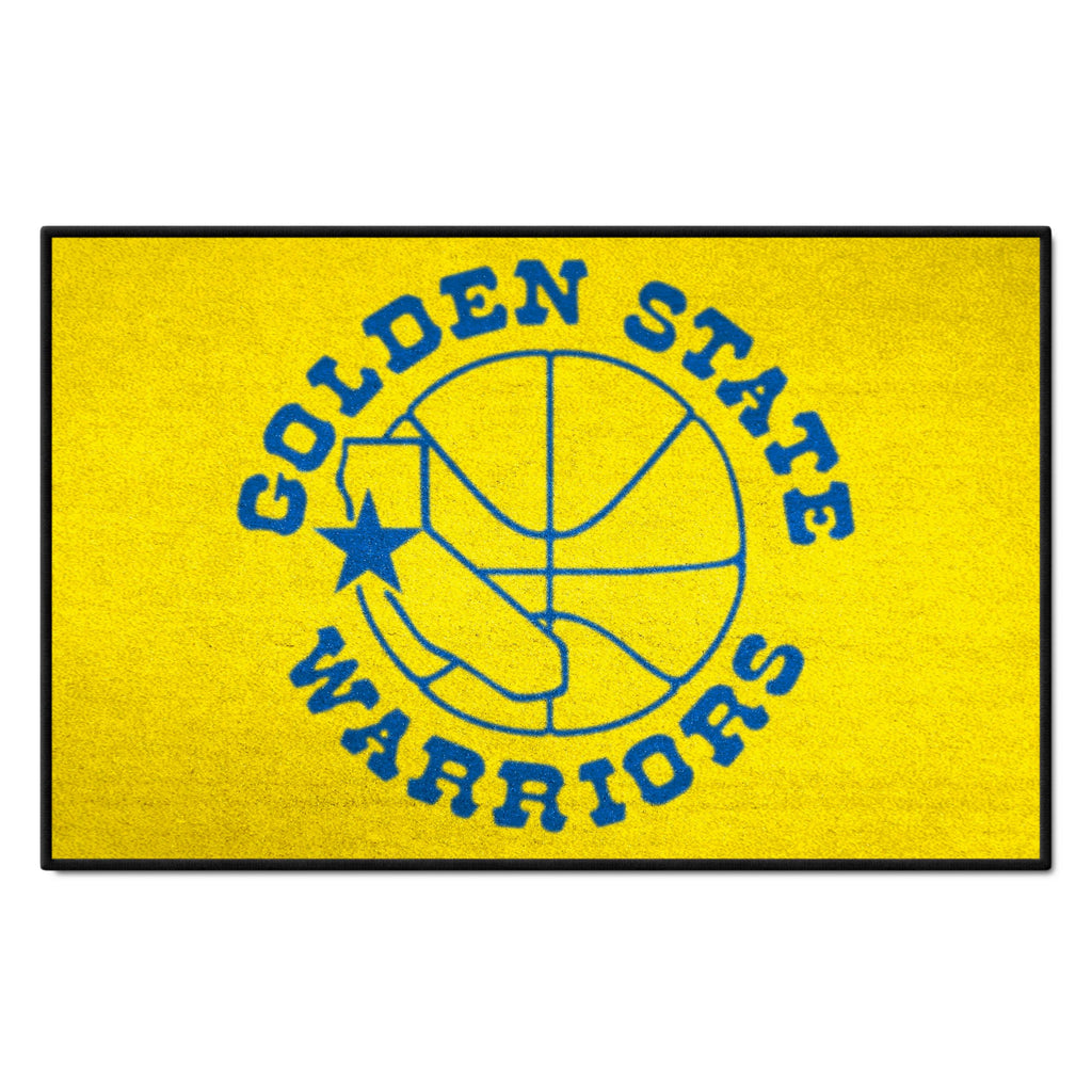 NBAV ƒ?? Golden State Warriors Starter Mat - Retro