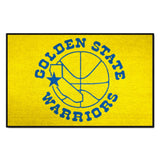 NBAV ƒ?? Golden State Warriors Starter Mat - Retro