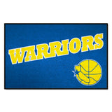 NBAV ƒ?? Golden State Warriors Starter Mat - Retro