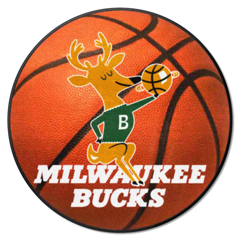 NBAV ? Milwaukee Bucks Basketball Mat