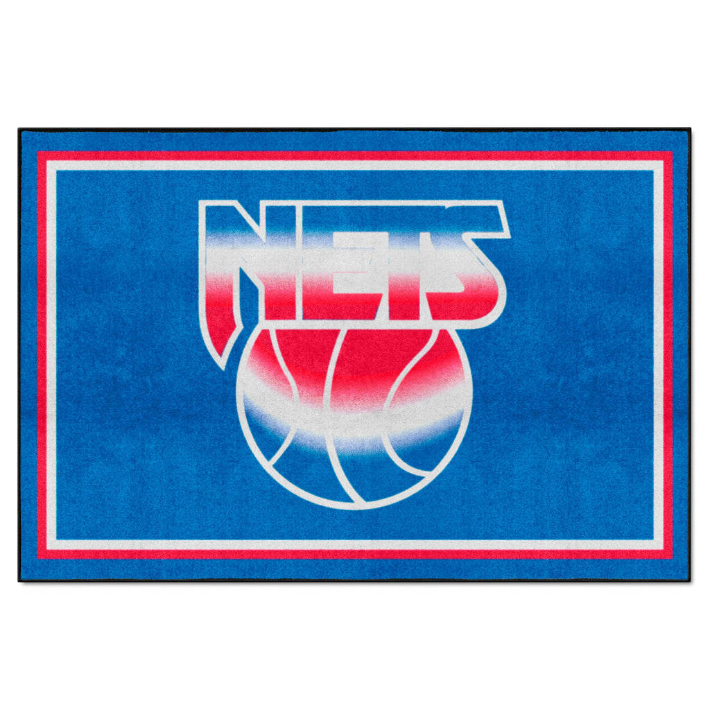 NBAV ? New Jersey Nets 5x8 Rug